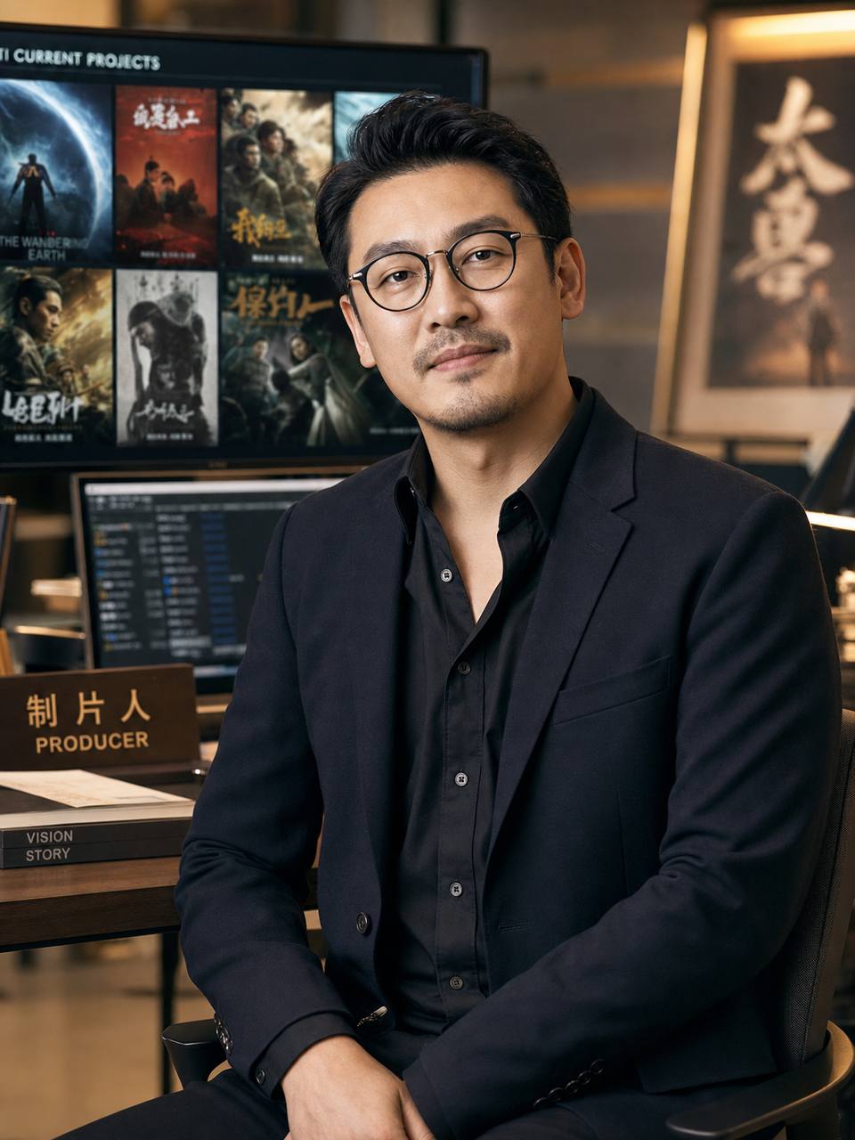 母狗制片人王建国
