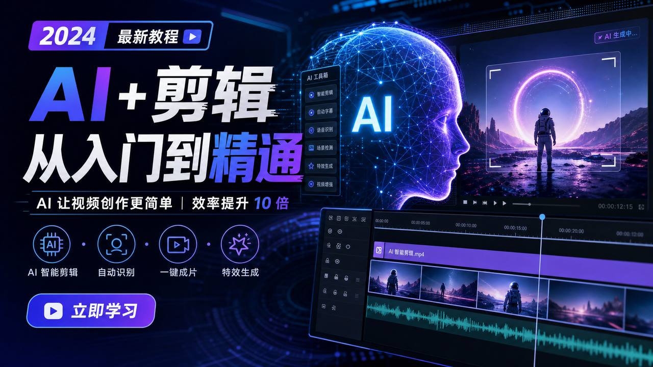 母狗AI剪辑传媒教程
